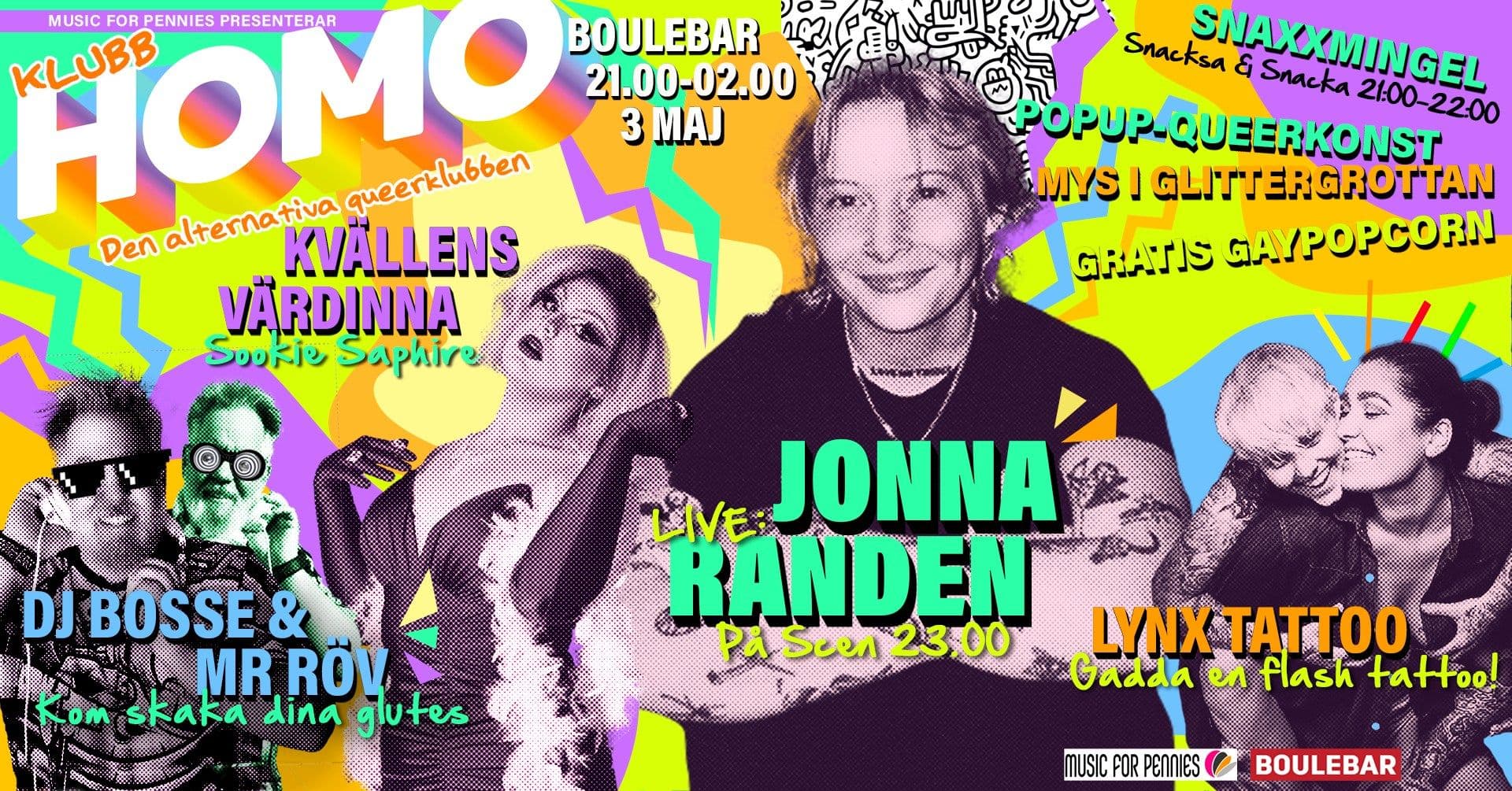 Klubb Homo - Live: Jonna Randen